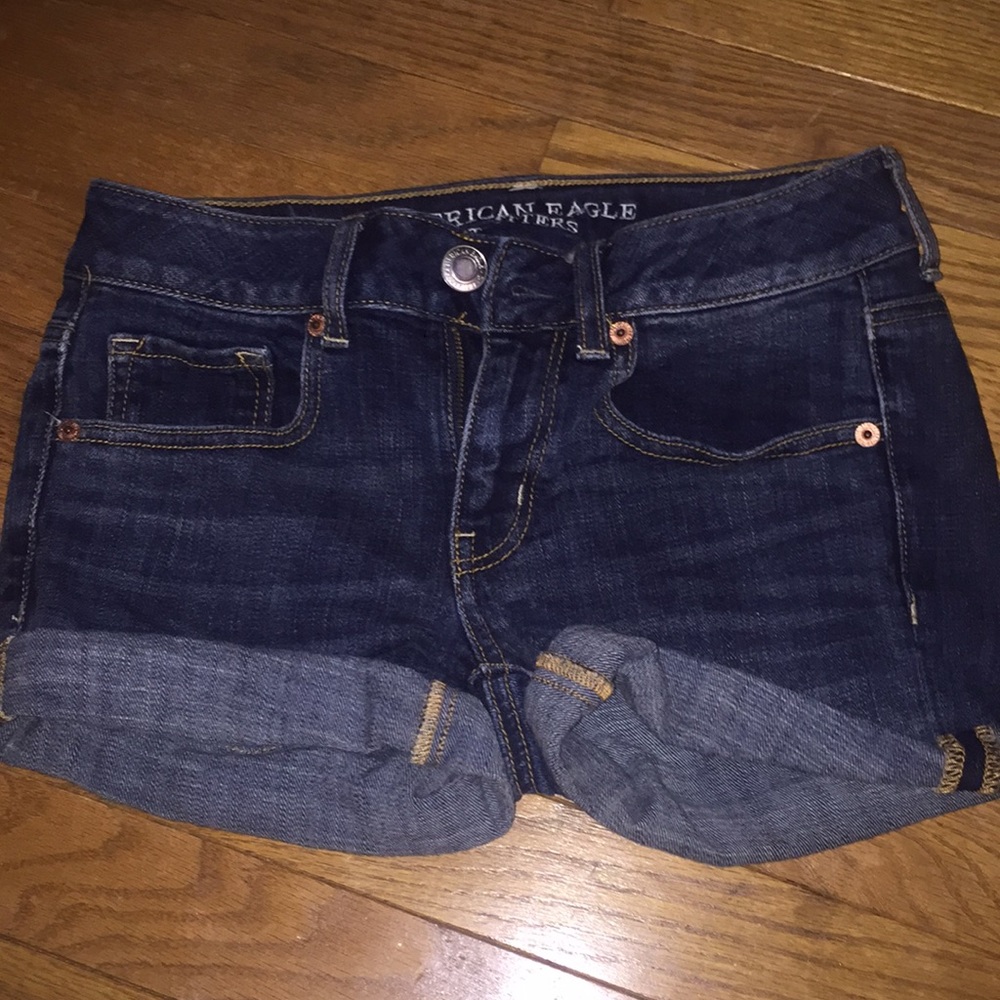 American eagle jean shorts